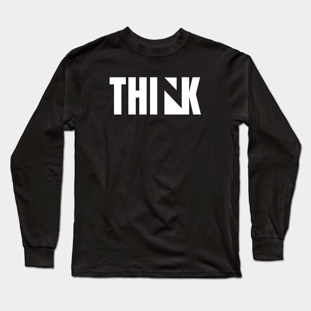 Think Long Sleeve T-Shirt by Emy wise